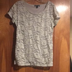 Lace top from Banana Republic